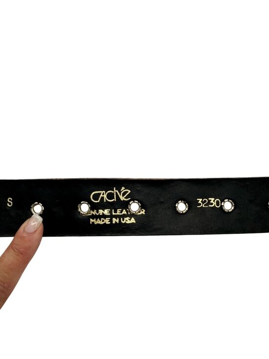 Cache Bedazzled Belt Vintage